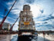 A new module in dock, set to be taken to BP's Andrew Platform (BP Images)