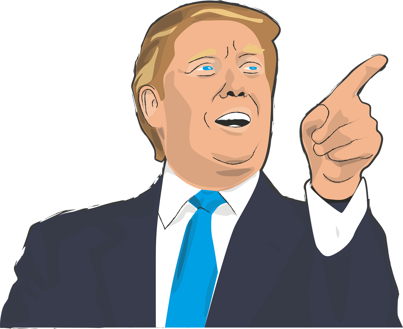 Trump (vanessazoyd from Pixabay)