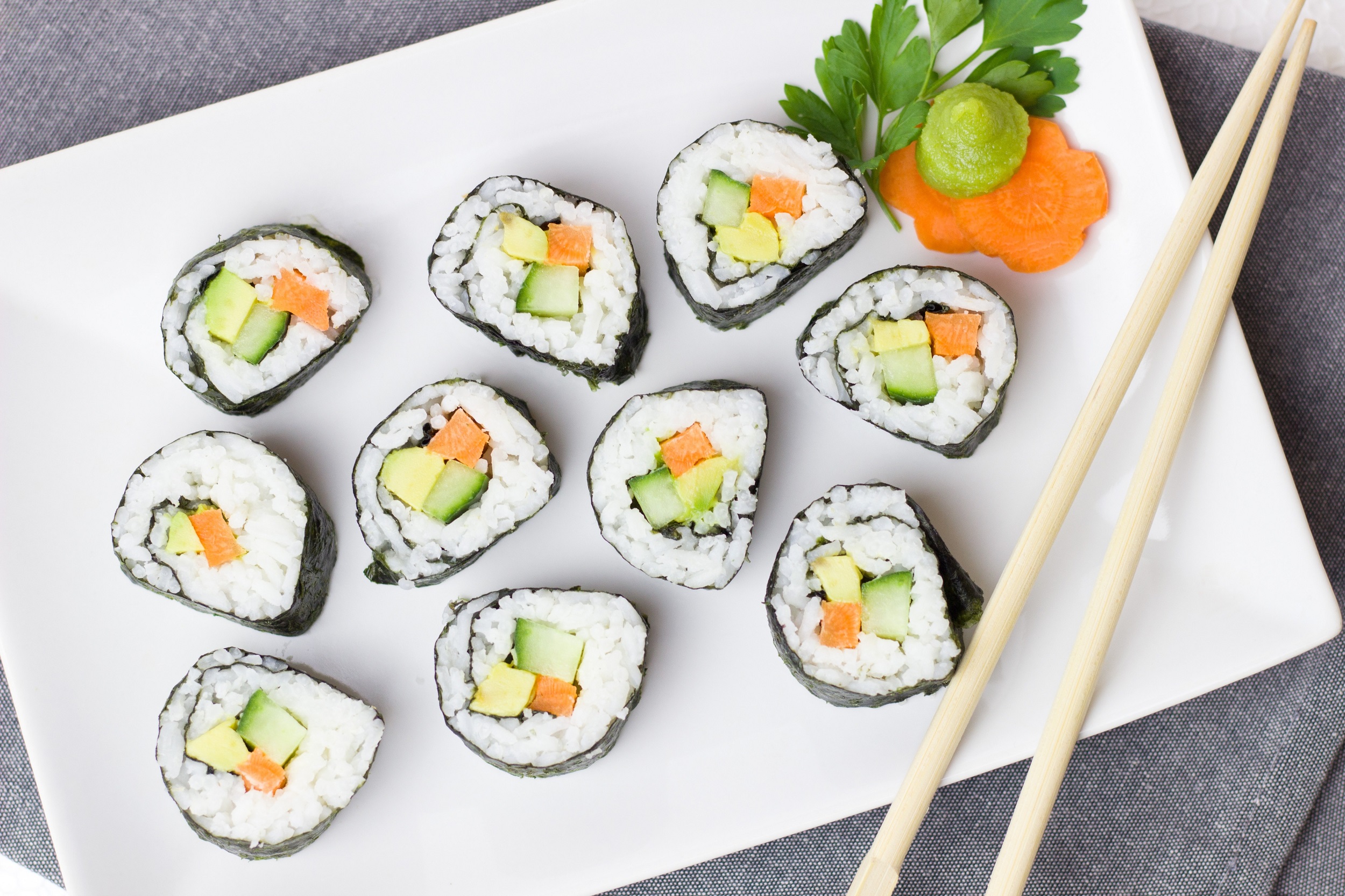 Sushi (Bernadette Wurzinger from Pixabay)