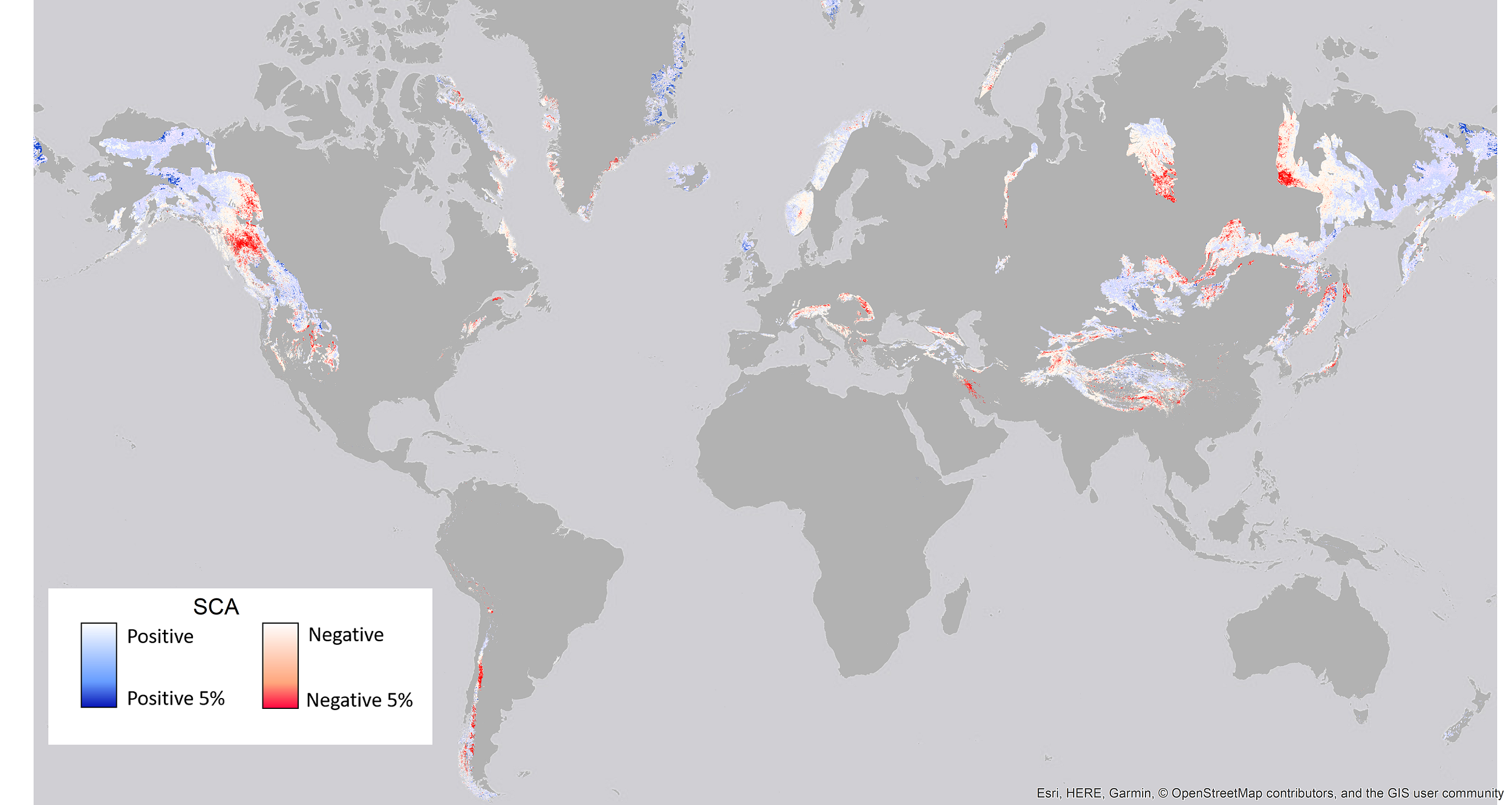 newsimage33612Veränderungen der Schneedecke (SCA) über die letzten 20 Jahre (eurac research)1