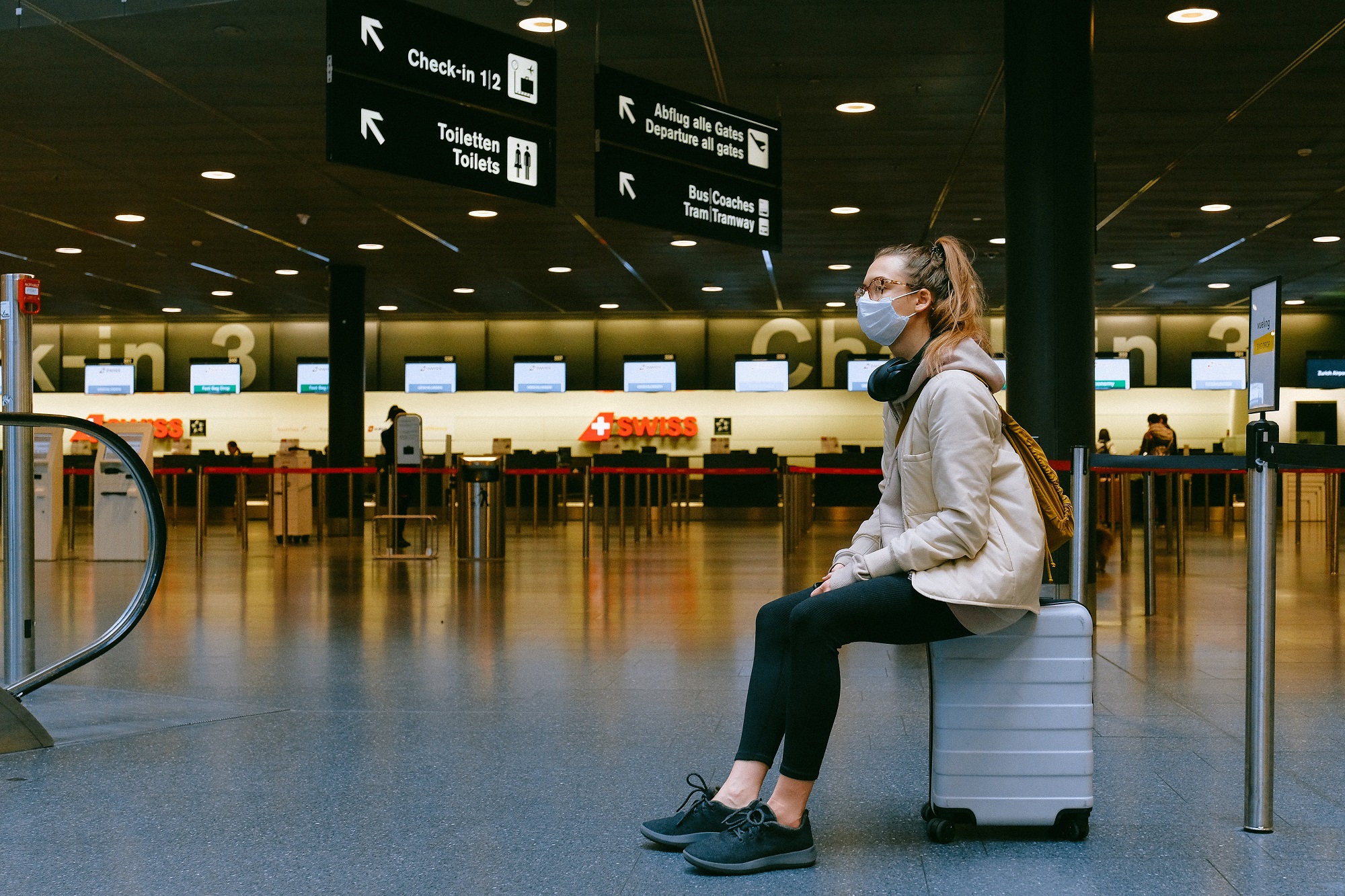 Corona Flughafen (Anna Shvets from Pexels)