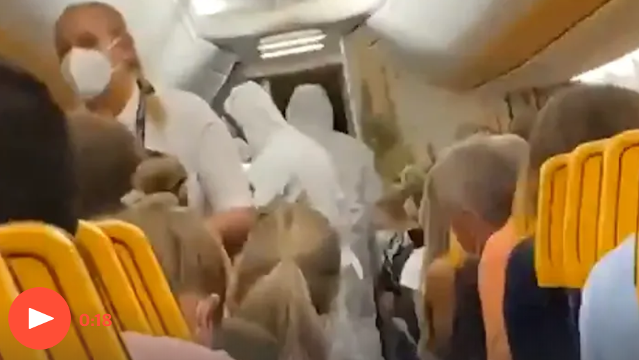 Ryanair Screenshot Twitter (@FionnMurphy10)