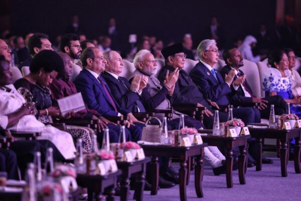 Viel Pomp, wenig Substanz: Derr BRICS-Gipfel in Neu-Delhi. (Foto: AFP)