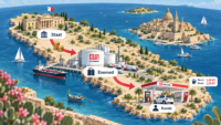Wie der Benzinpreis in Malta funktioniert. (Illustration mit Hilfe von KI erstellt)