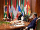 Schlussbemerkungen des indischen Premierministers Narendra Modi auf der BRICS-Gipfelsitzung im Bharat Mandapam in Neu-Delhi am 12. September 2026. (Foto: Government of India)