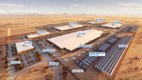 Das Rechenzentrum „Project Jupiter“ für Oracle und OpenAI entsteht im Süden von New Mexico. (Rendering: Project Jupiter)