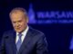 Der polnische Ministerpräsident Donald Tusk spricht während der Eröffnungssitzung des Warschauer Sicherheitsforums am 12. Oktober 2026 in Warschau, Polen. (Foto: Wojtek Radwanski / AFP)