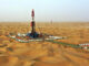 Blick auf das Ölfeld Fuman am Nordrand der Taklamakan-Wüste in der nordwestchinesischen Autonomen Region Xinjiang der Uiguren. (Archivfoto: China Media Group)