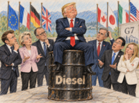 Illustration. World News Monitor (mit Hilfe von KI erstellt)