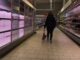 Leere Regale in einem Supermarkt in Palermo. (Screenshot: via Youtube)