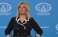 Maria Sacharowa. (Screenshot)