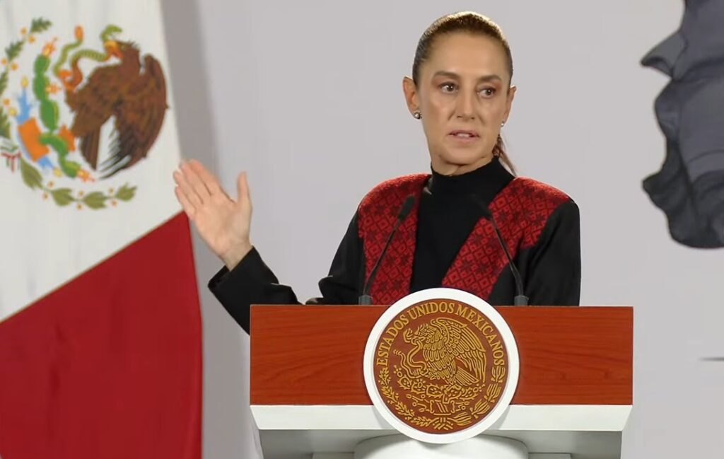 Mexikos Präsidentin Claudia Sheinbaum.