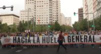 Demo gegen hohe Mieten am Samstag in Madrid. (Screenshot: RVE)